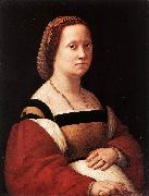 RAFFAELLO Sanzio Portrait of a Woman (La Donna Gravida) drty USA oil painting artist